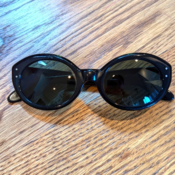 Vintage Ray-Ban Sunglasses Black Plastic Frames W0956